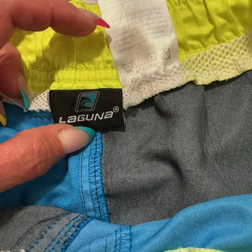 Laguna colorblock swim trunks